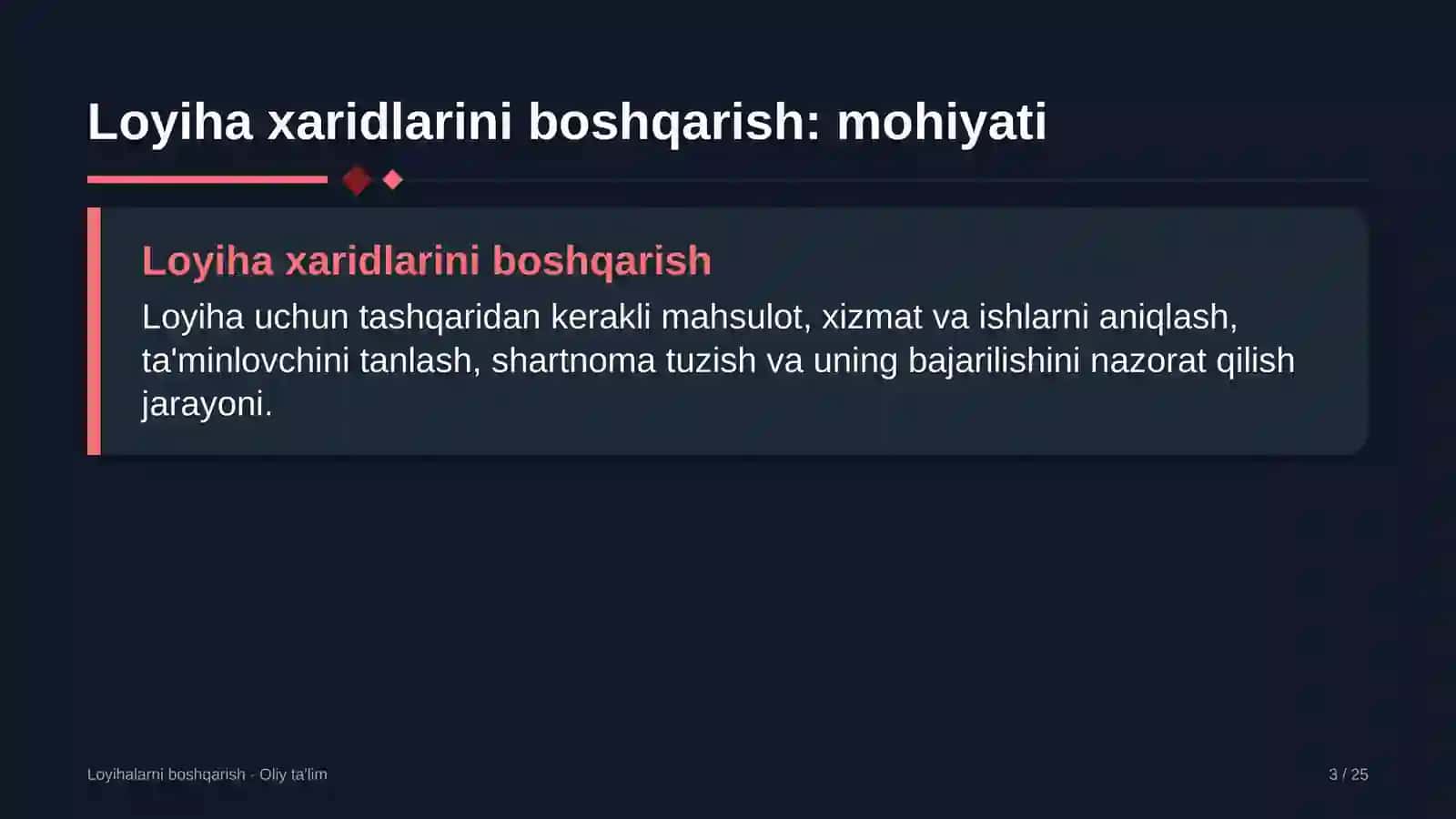 neft gaz sanoatida loyiha xaridlarini boshqarish 4173 3