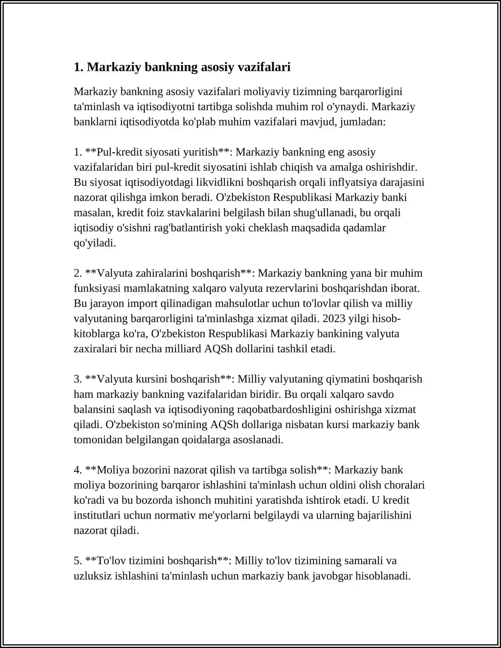 MARKAZIY BANK 3