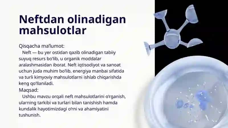 Neftdan olinadigan mahsulotlar 3