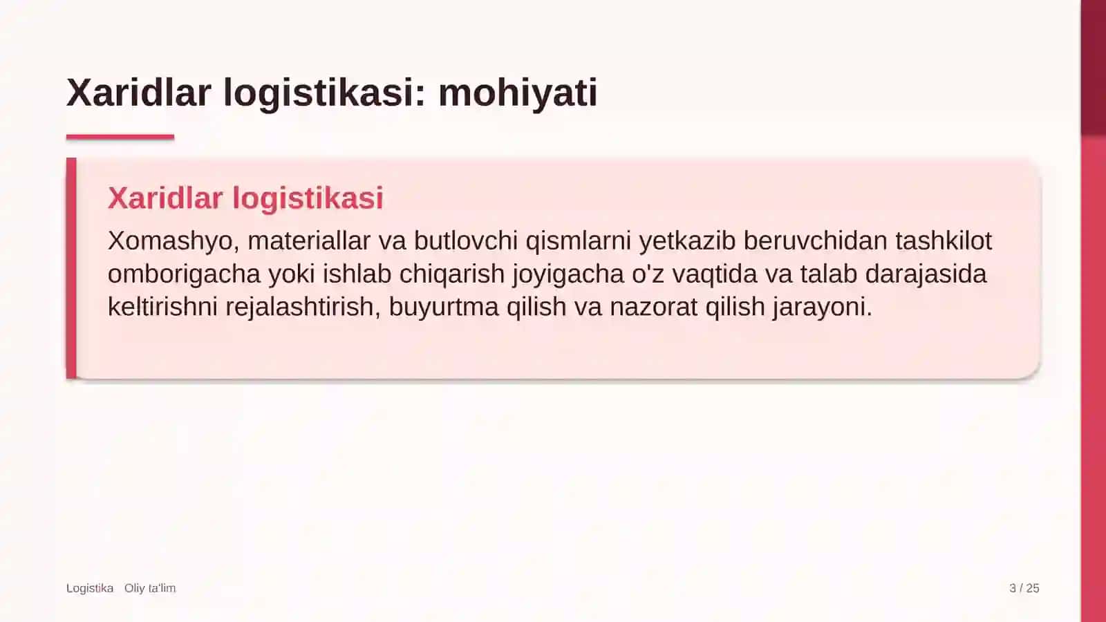 tosh shag'al karyerlarida xaridlar logistikasi 4558 3