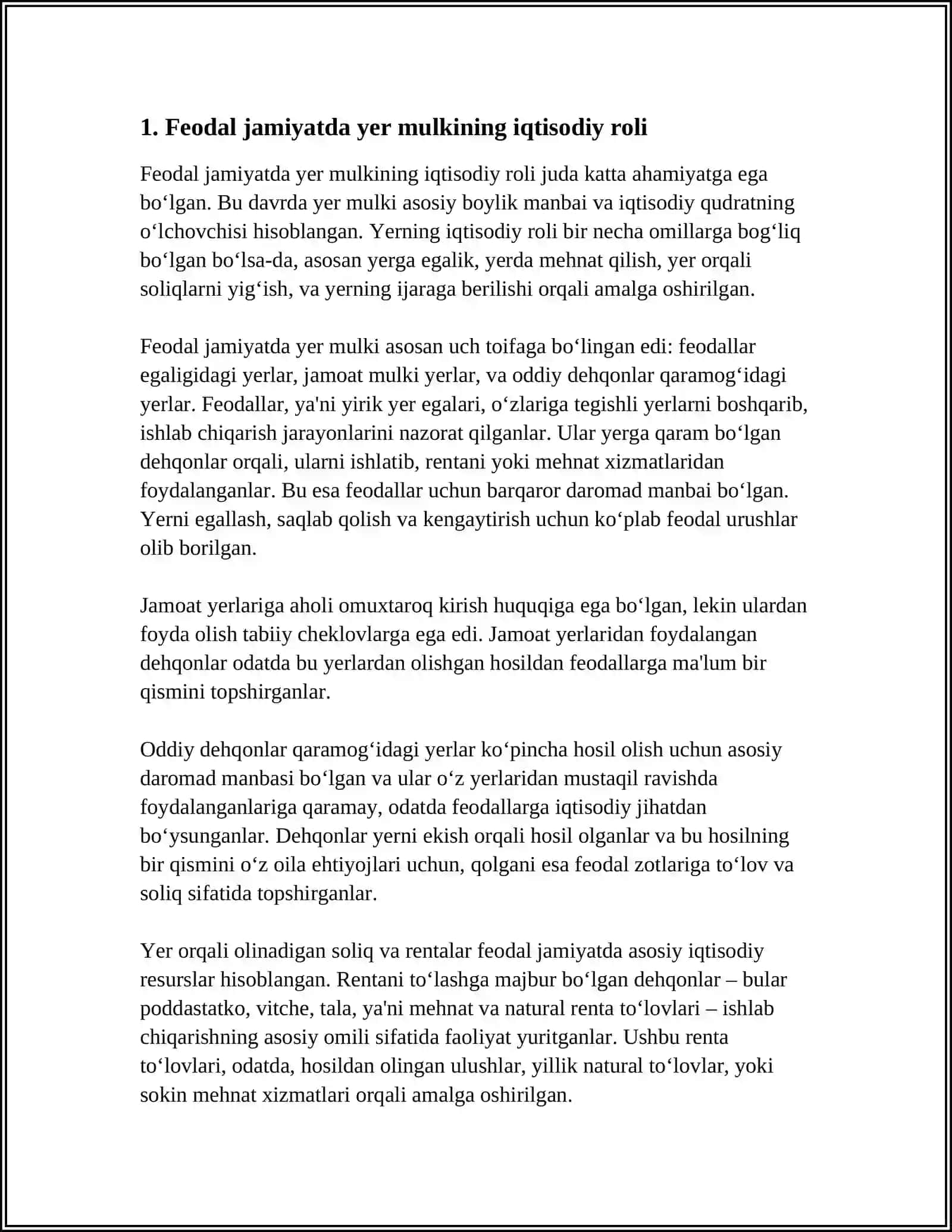 FEYADAL JAMIYAT IQTISODIY ASOSLARI 3