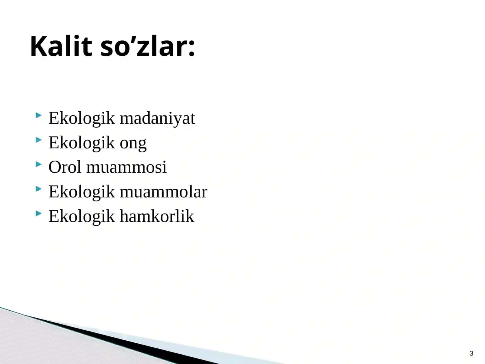 EKOLOGIK ONG VA ETNOMADANIYAT 3