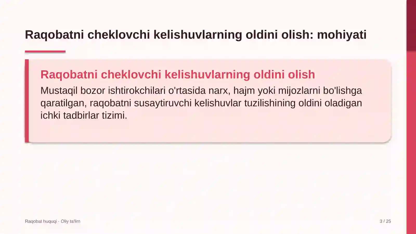 matbaa korxonalarida raqobatni cheklovchi kelishuvlarning oldini olish 9179 3