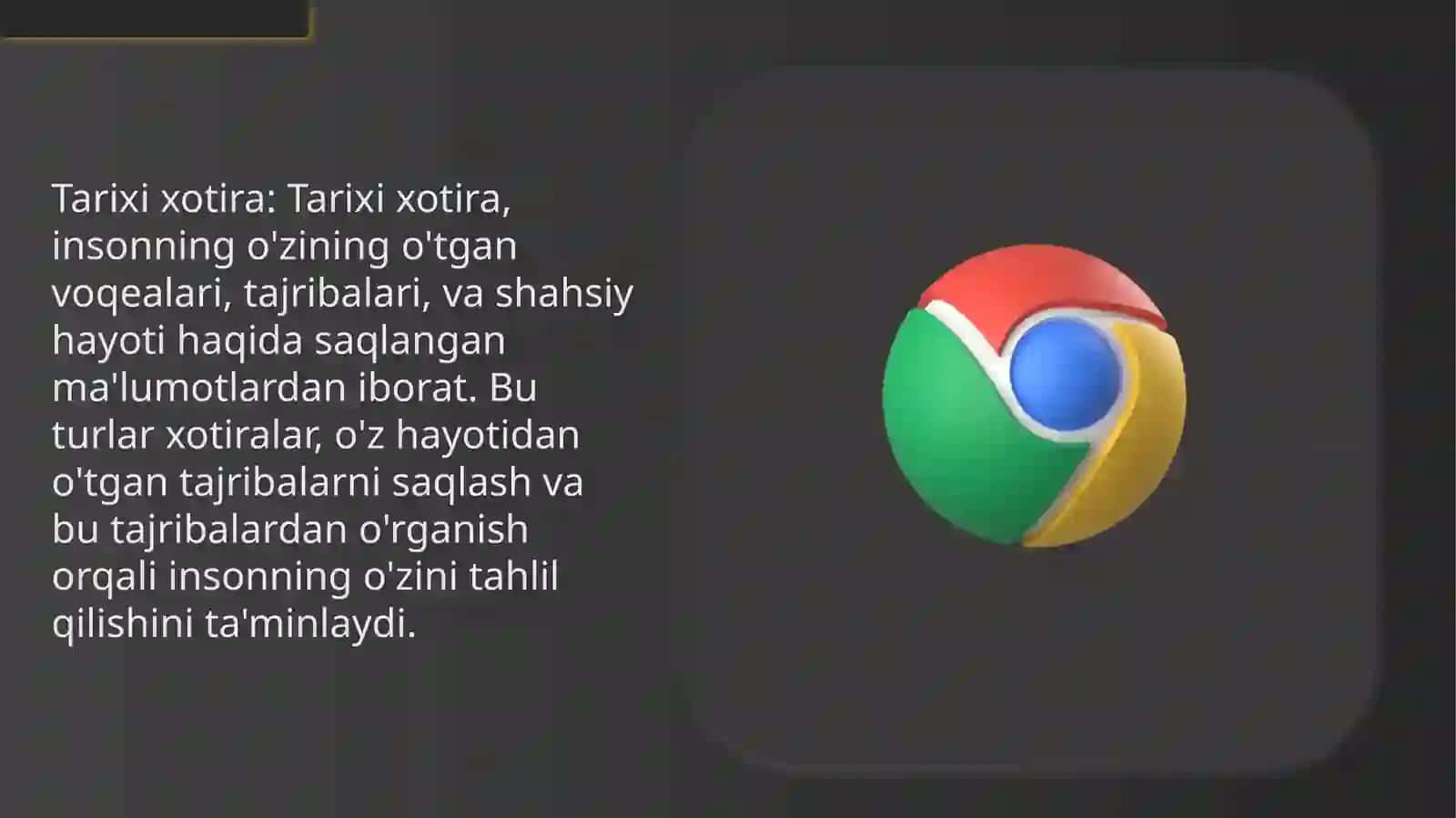 Xotiratushuncha 3