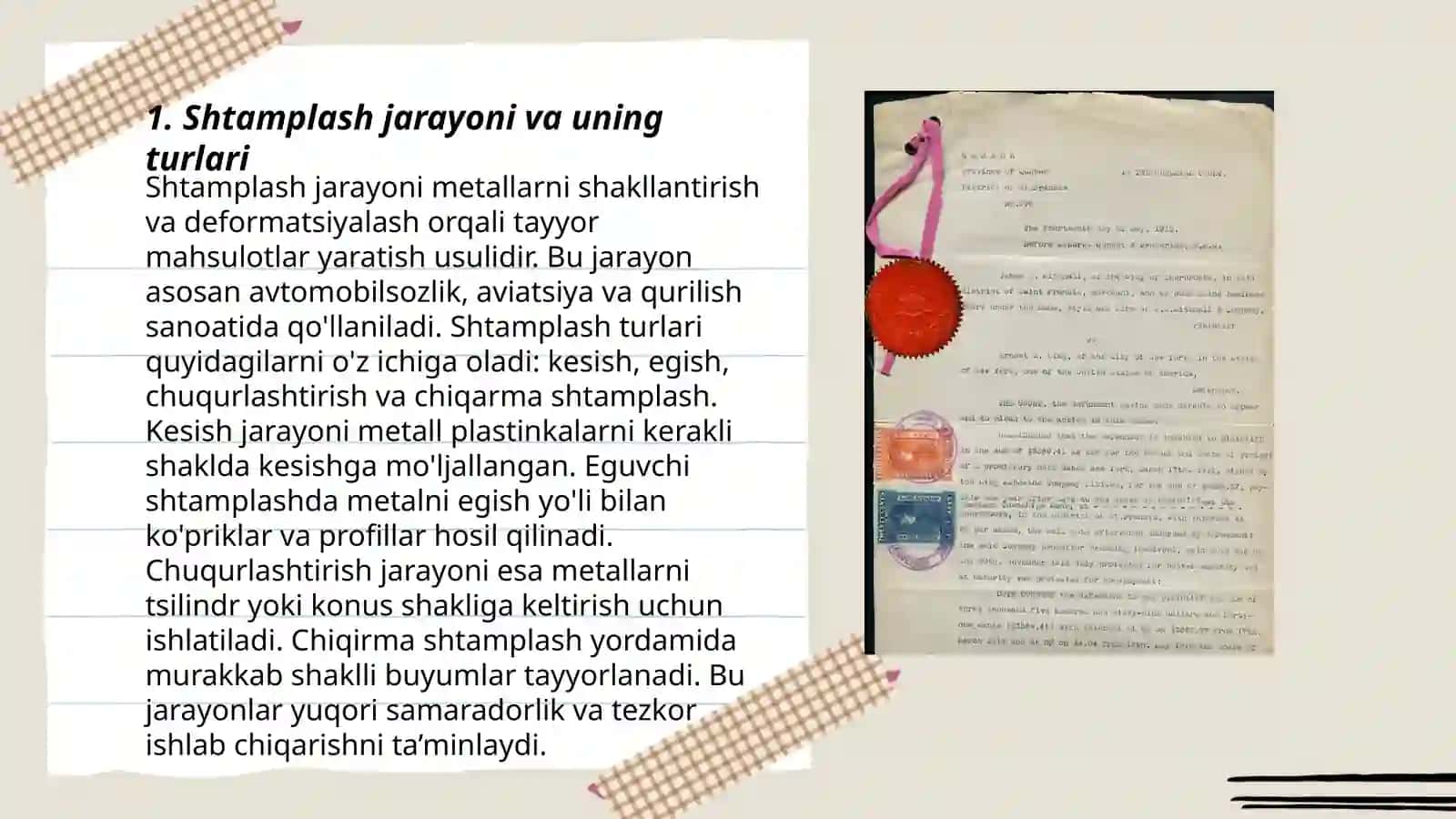 Shtamplar va ularnig detallari 3