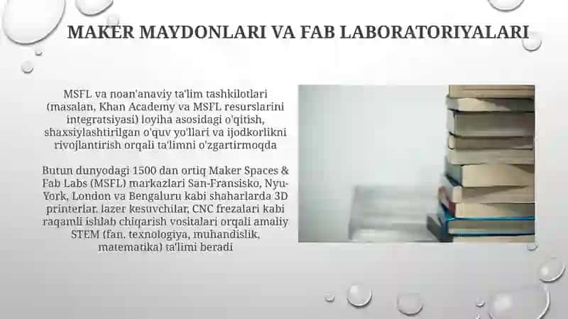Ta'limning tashkiliyatining noan'anaviy shakllari 3
