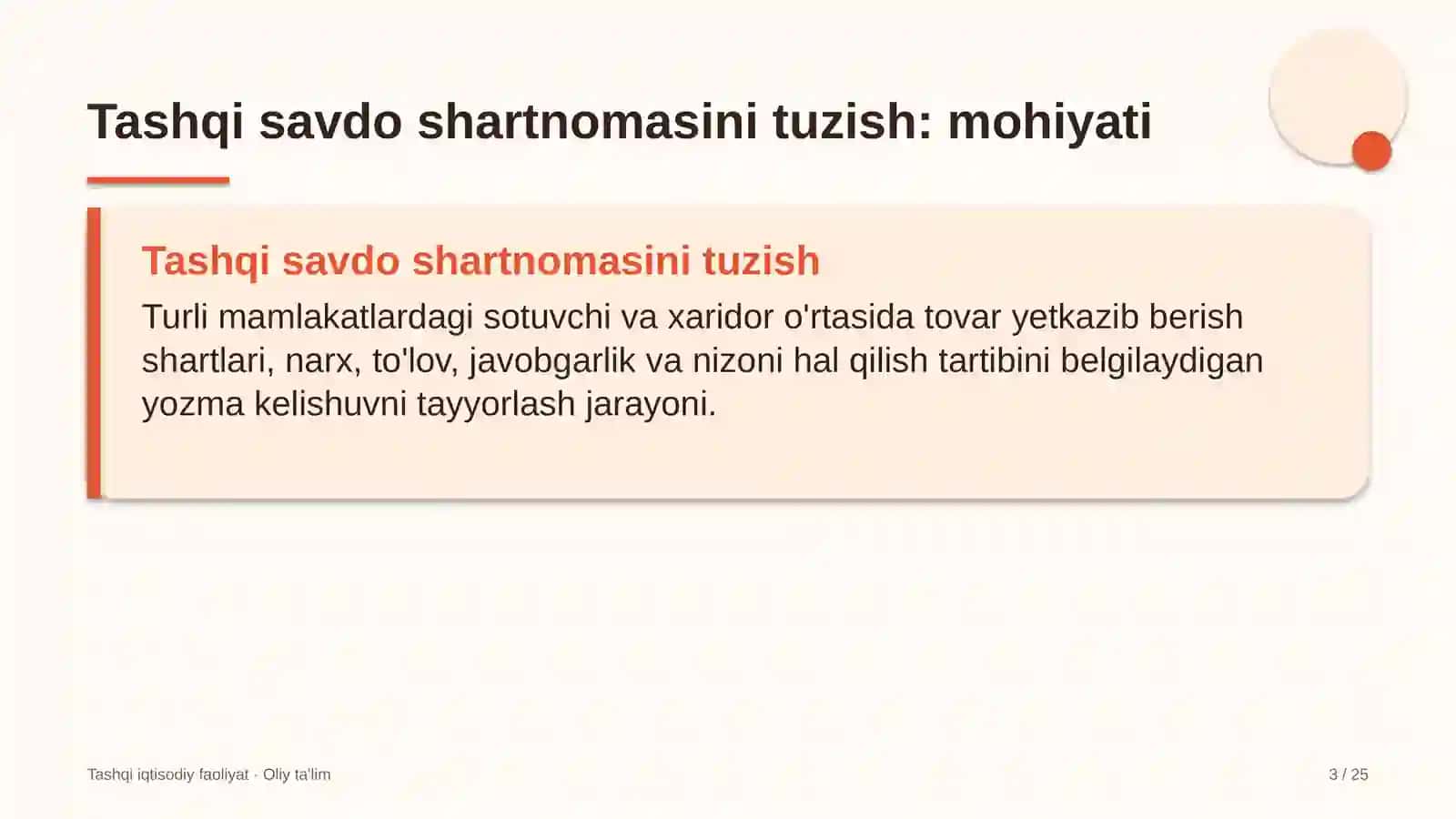 Konteyner tashishda tashqi savdo shartnomasini tuzish 3