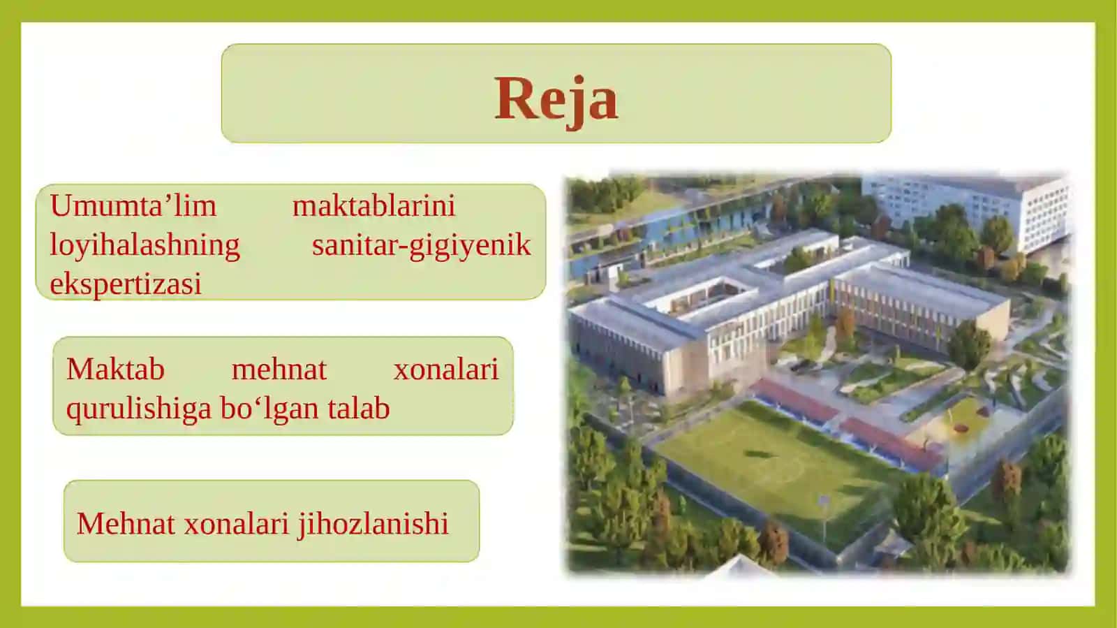 Umumtaʼlim maktablarini amaliy mehnatxonalariga qoʻyiladigan talablar 3