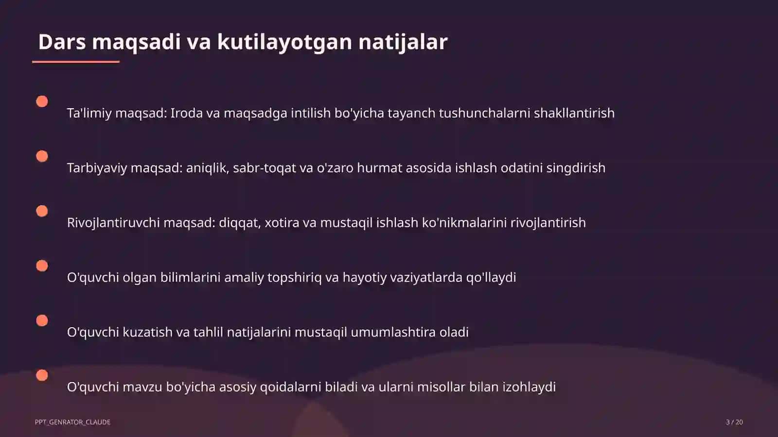 Iroda va maqsadga intilish (9-sinf) 3