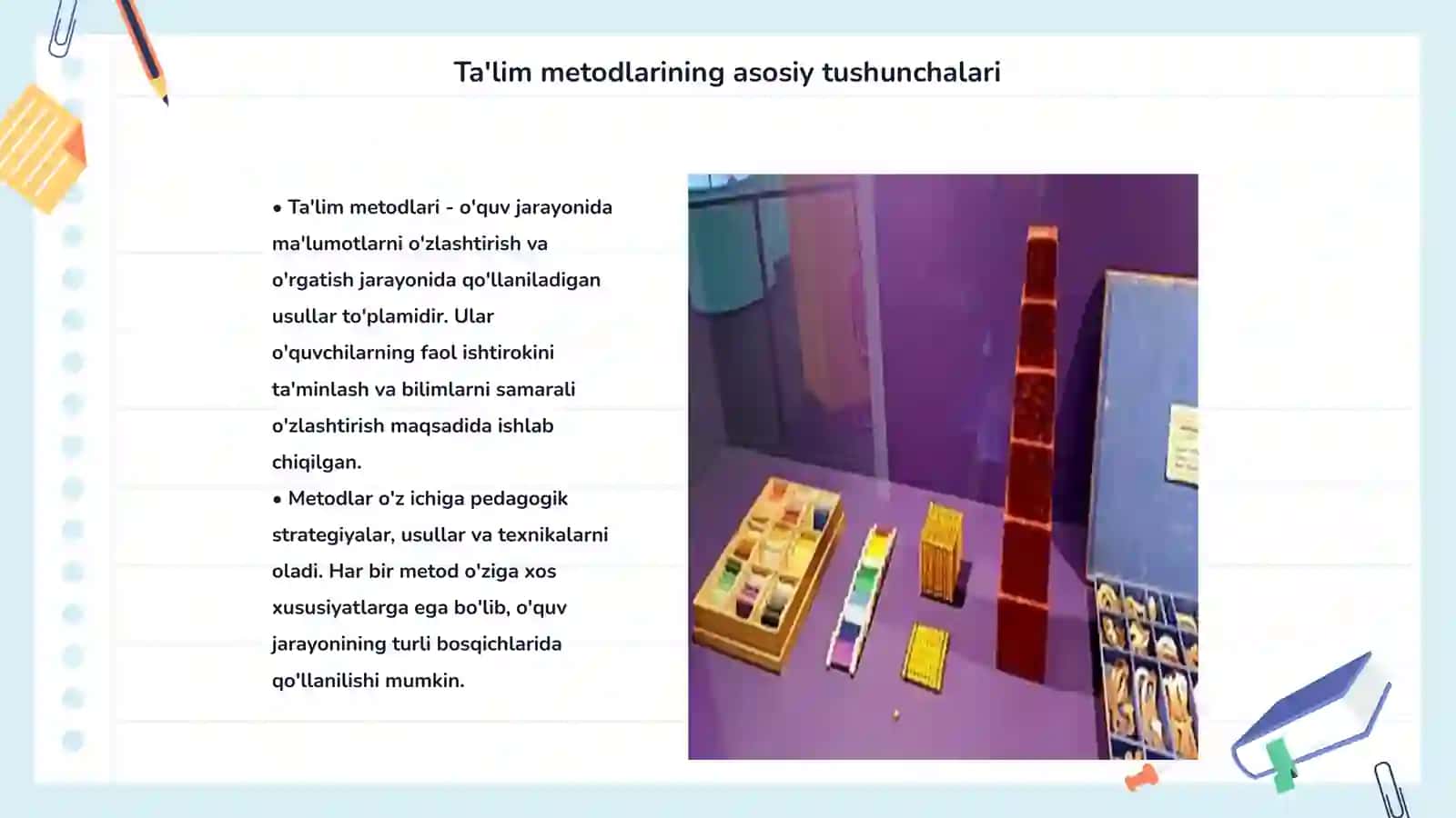 Ta'lim metodlari shakllari va vositalari 3