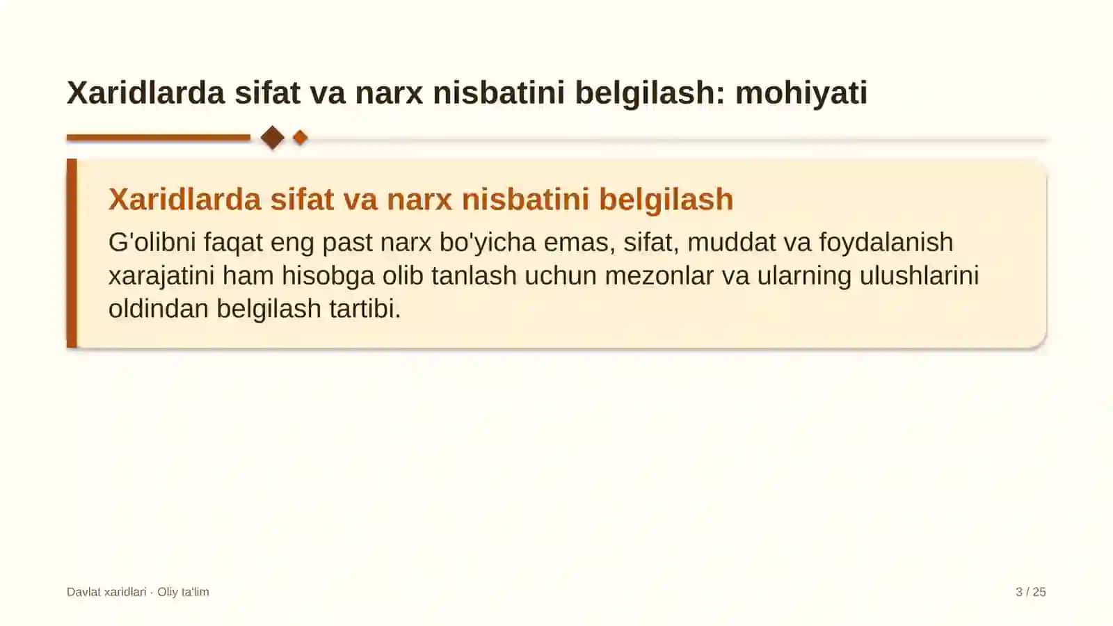mashina traktor parklarida xaridlarda sifat va narx nisbatini belgilash 8299 3