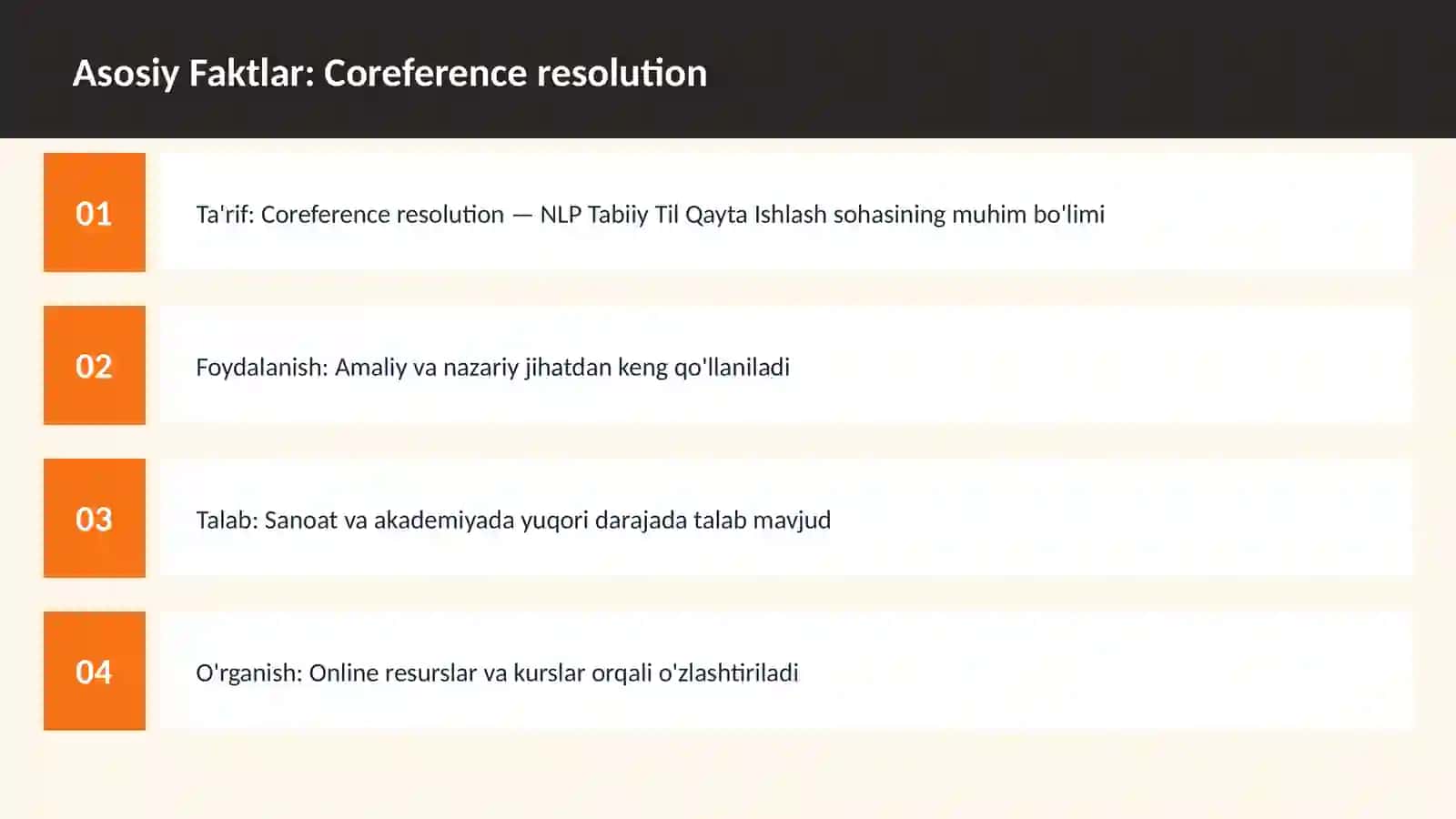 Coreference resolution 3