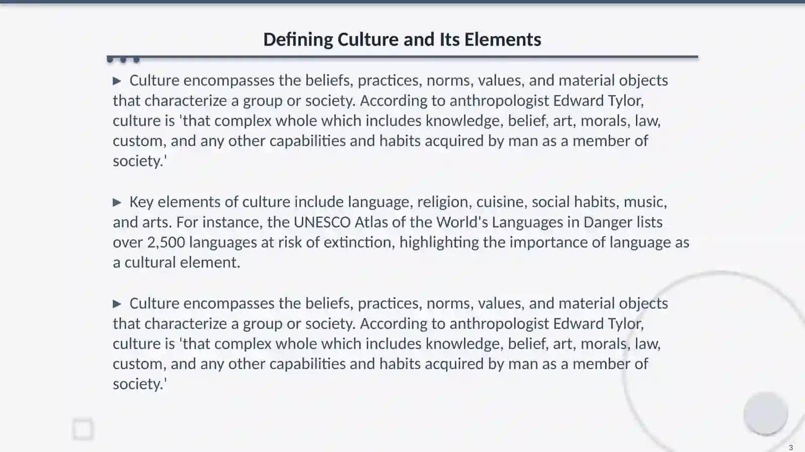 Cultural 3