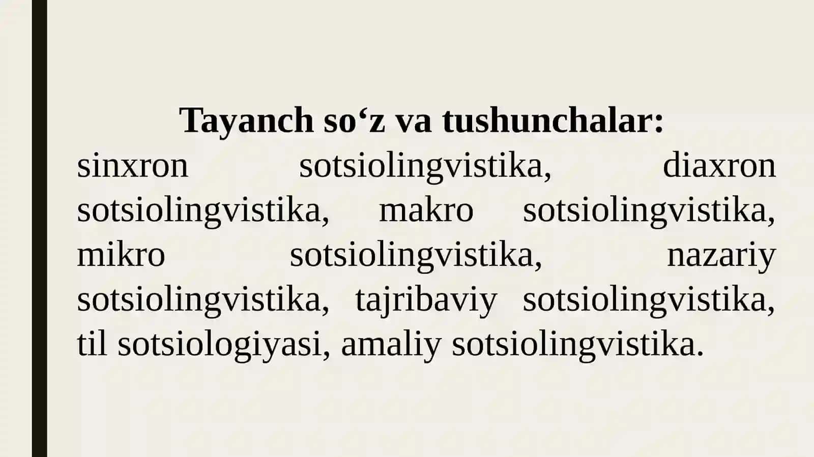 Sotsiolingvistika-ning asosiy yoʻnalishlari 3