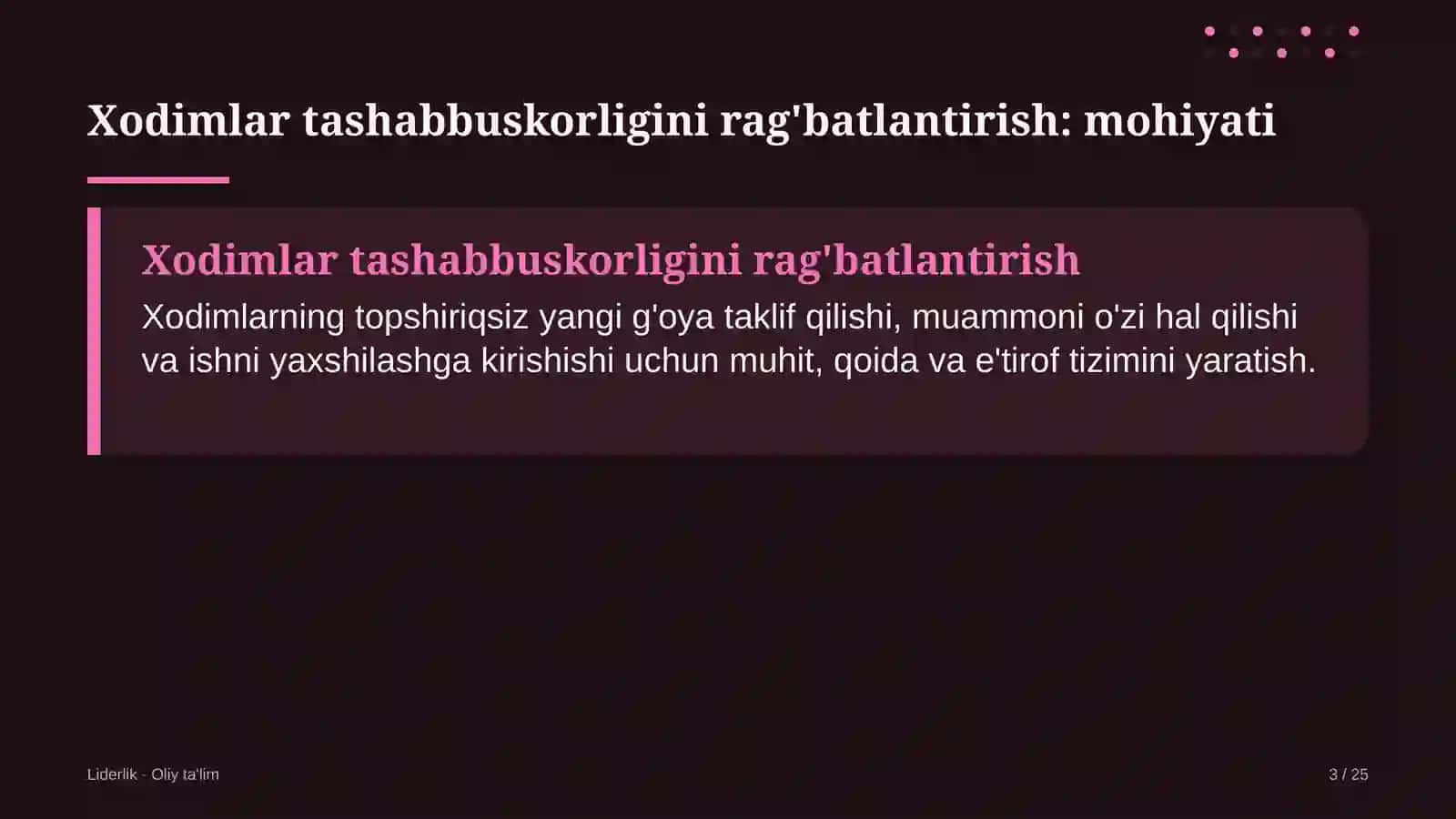 Vodorod energetikasida xodimlarning tashabbuskorligini rag'batlantirish 3