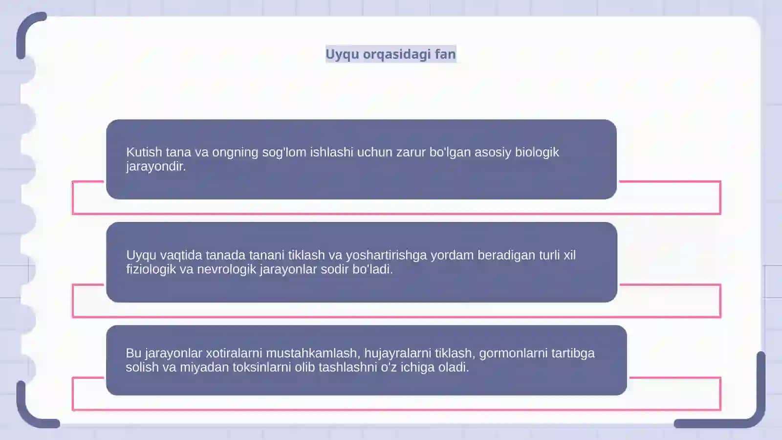 Uyquning ahamiyati 3