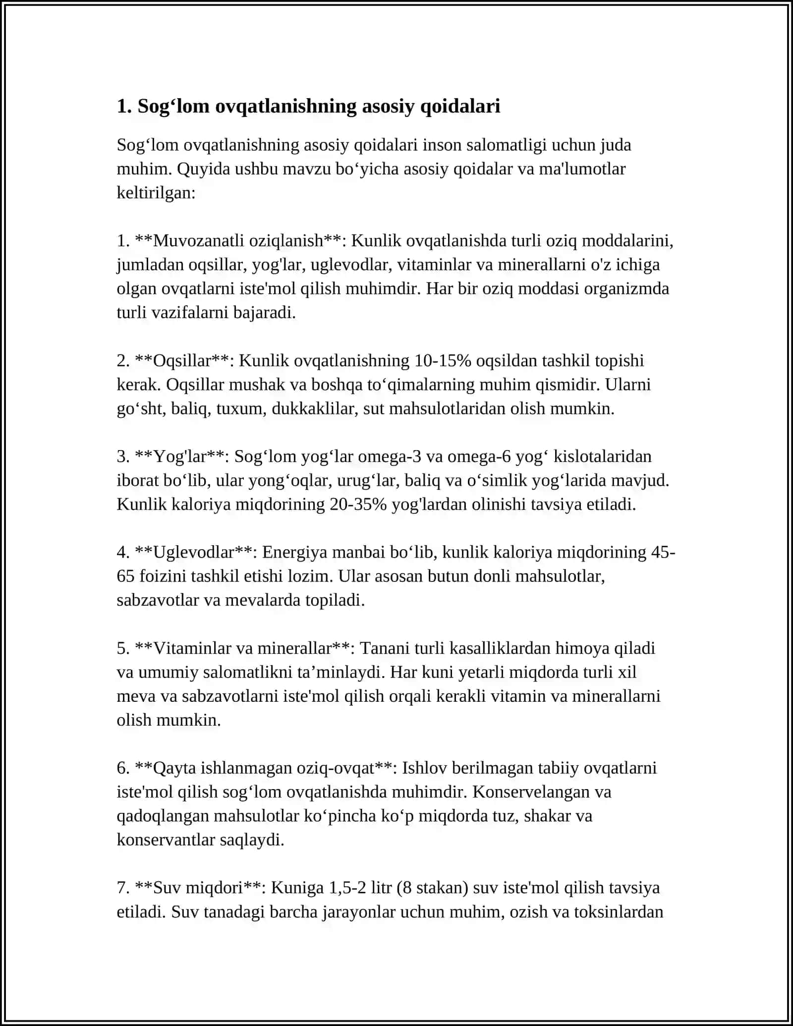 RATSION OVQATLANISH HAQIDA 3