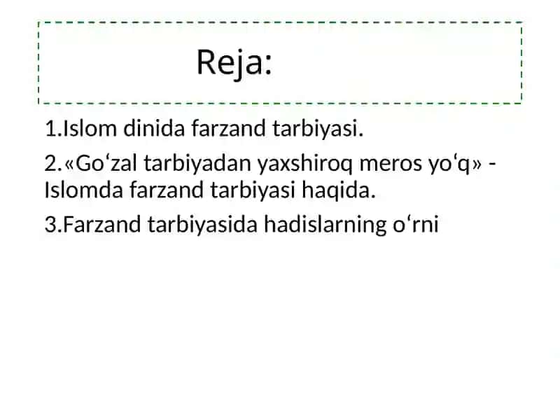 Islomda farzand tarbiyasi 3