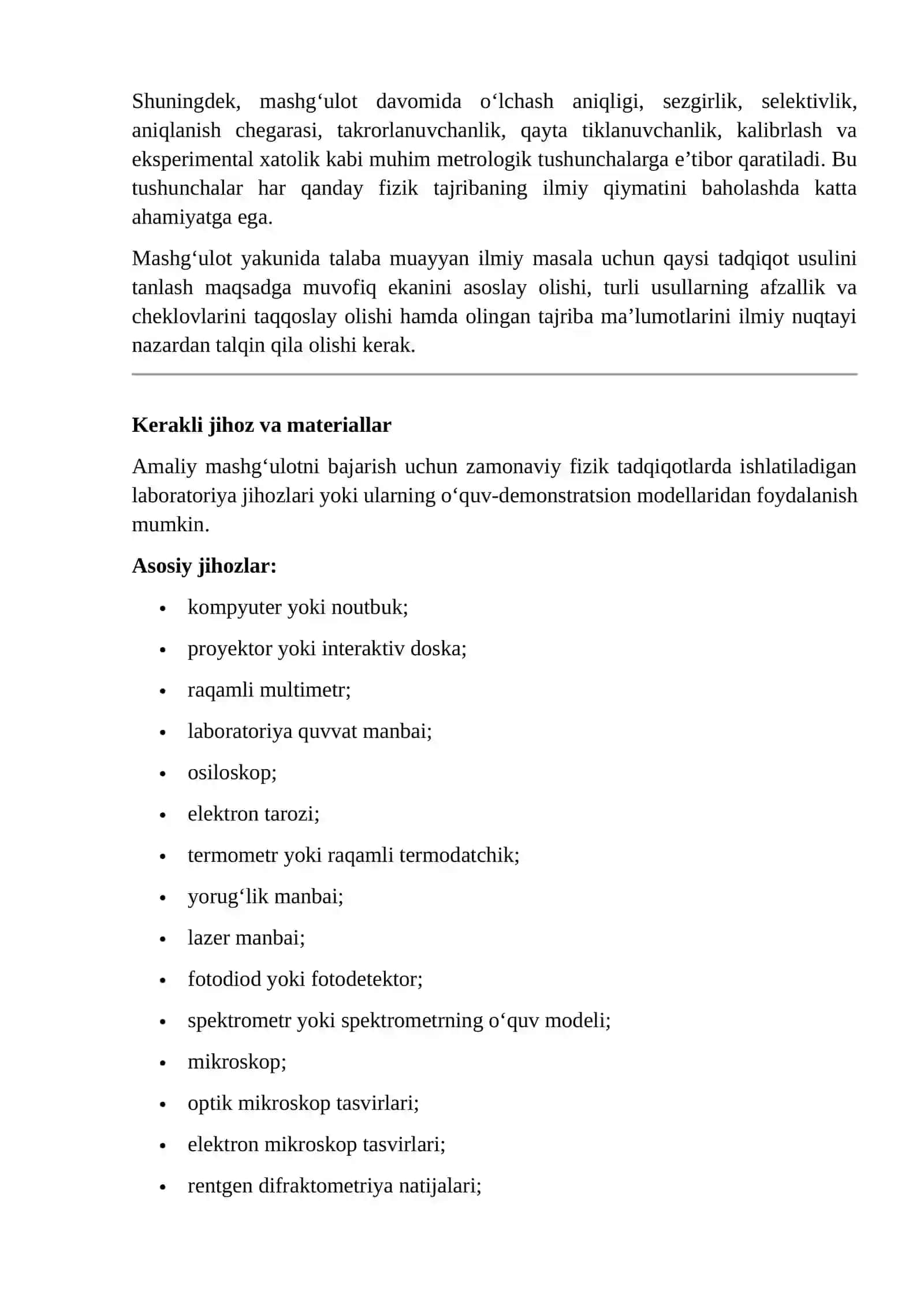 FIZIKADA ZAMONAVIY TADQIQOT USULLARI 3