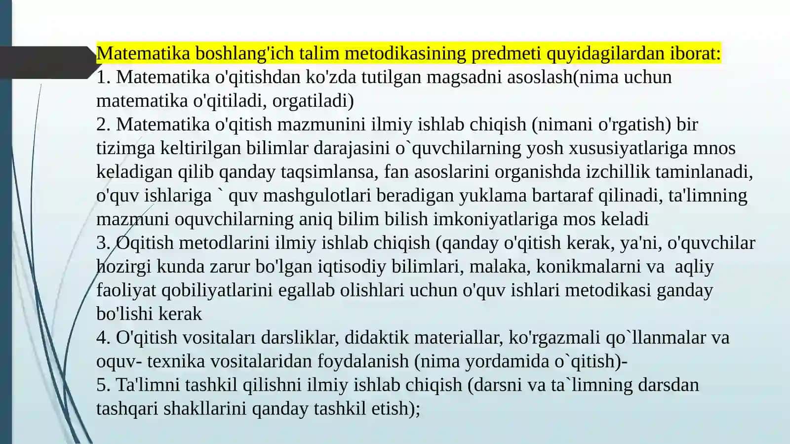 O‘qitish samaradorligini oshirishda qo‘llaniladigan metodlar 3