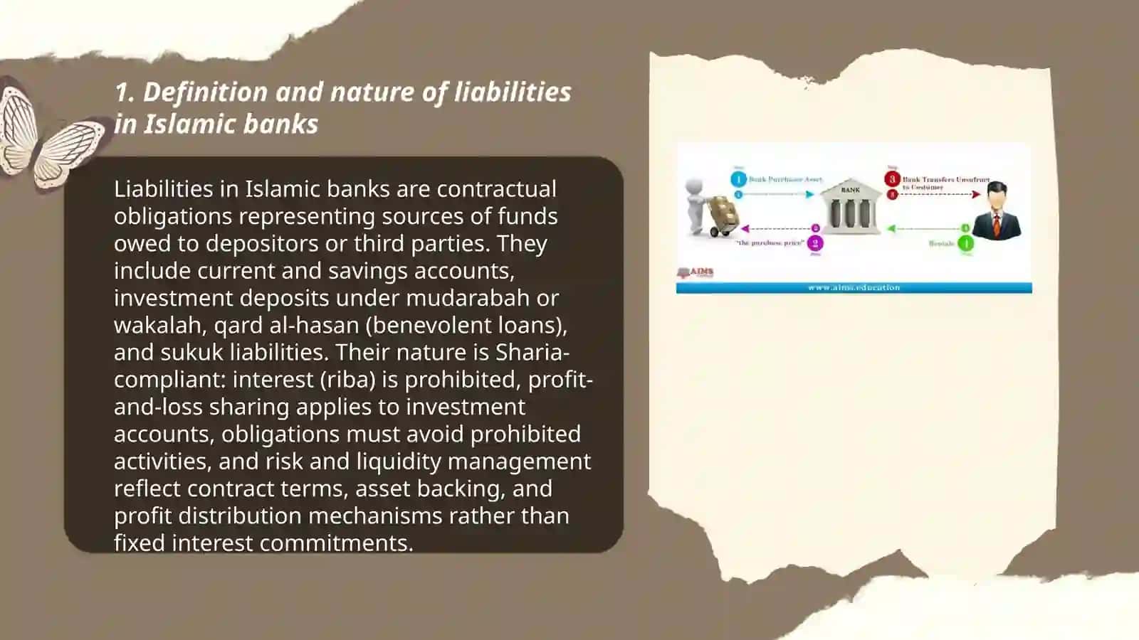 The concept of liabilities in Islamic banks 3