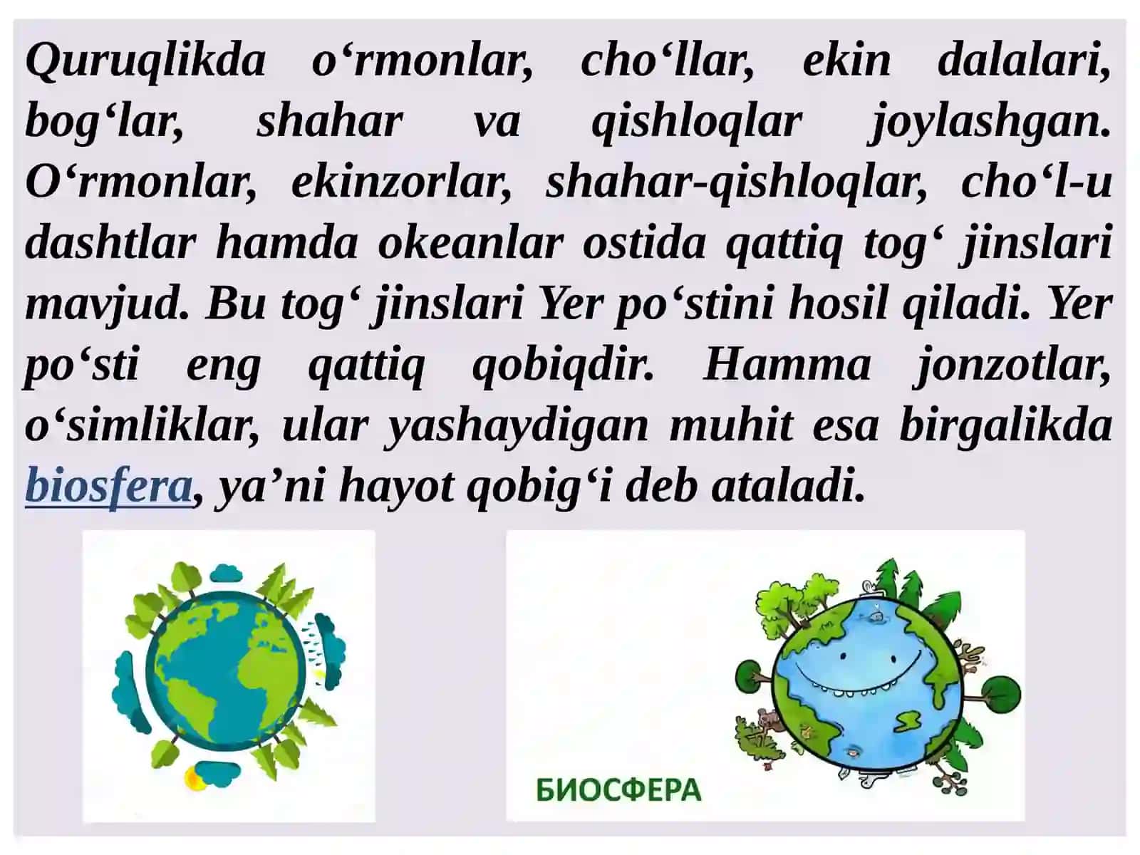 Yerning ichki tuzilishi 3