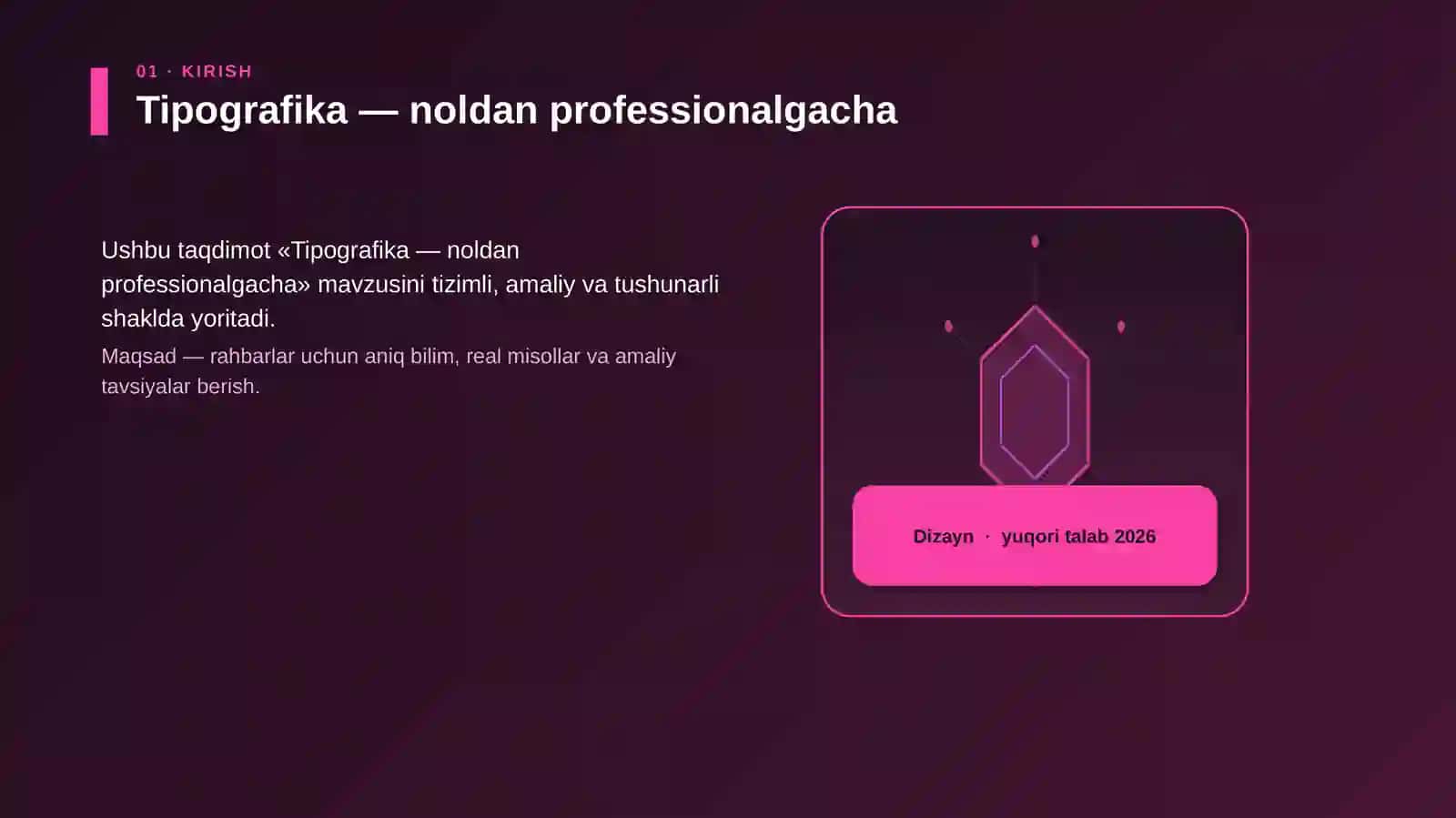 Tipografika — noldan professionalgacha 3
