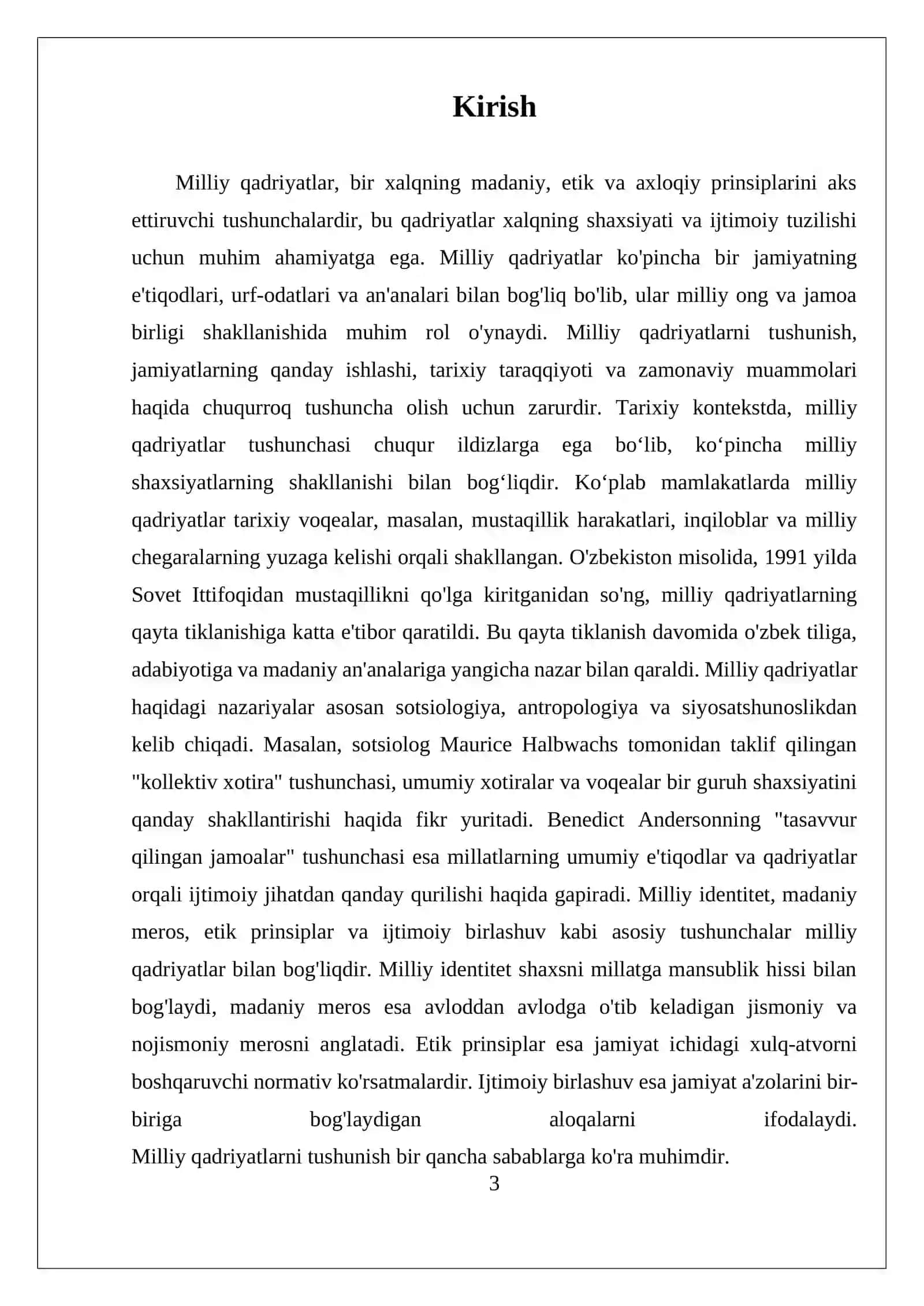 Milliy qadriyatlar 3