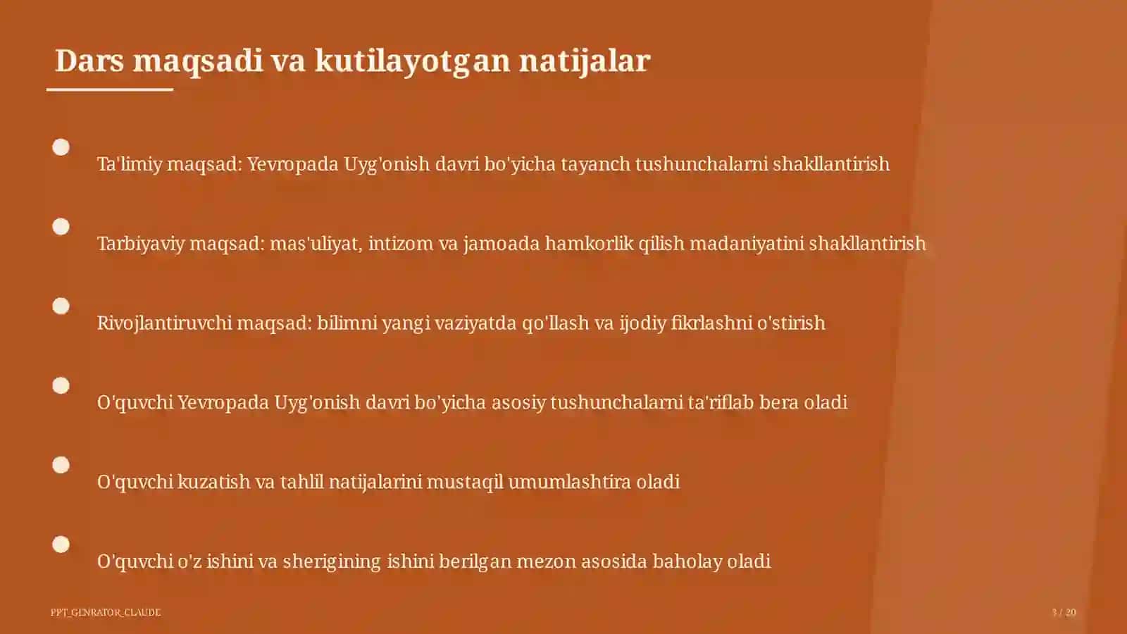 Yevropada Uyg'onish davri (8-sinf) 3