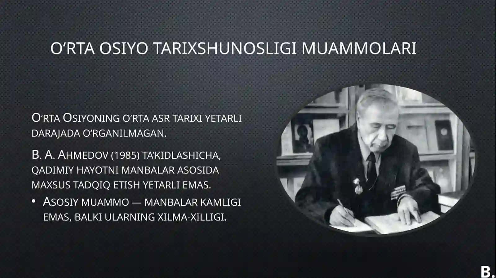 Oʻrta Osiyo tarixnavislik 3