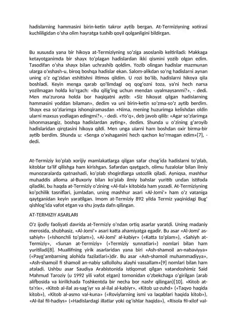 ABU ISO AT-TERMIZIY 3