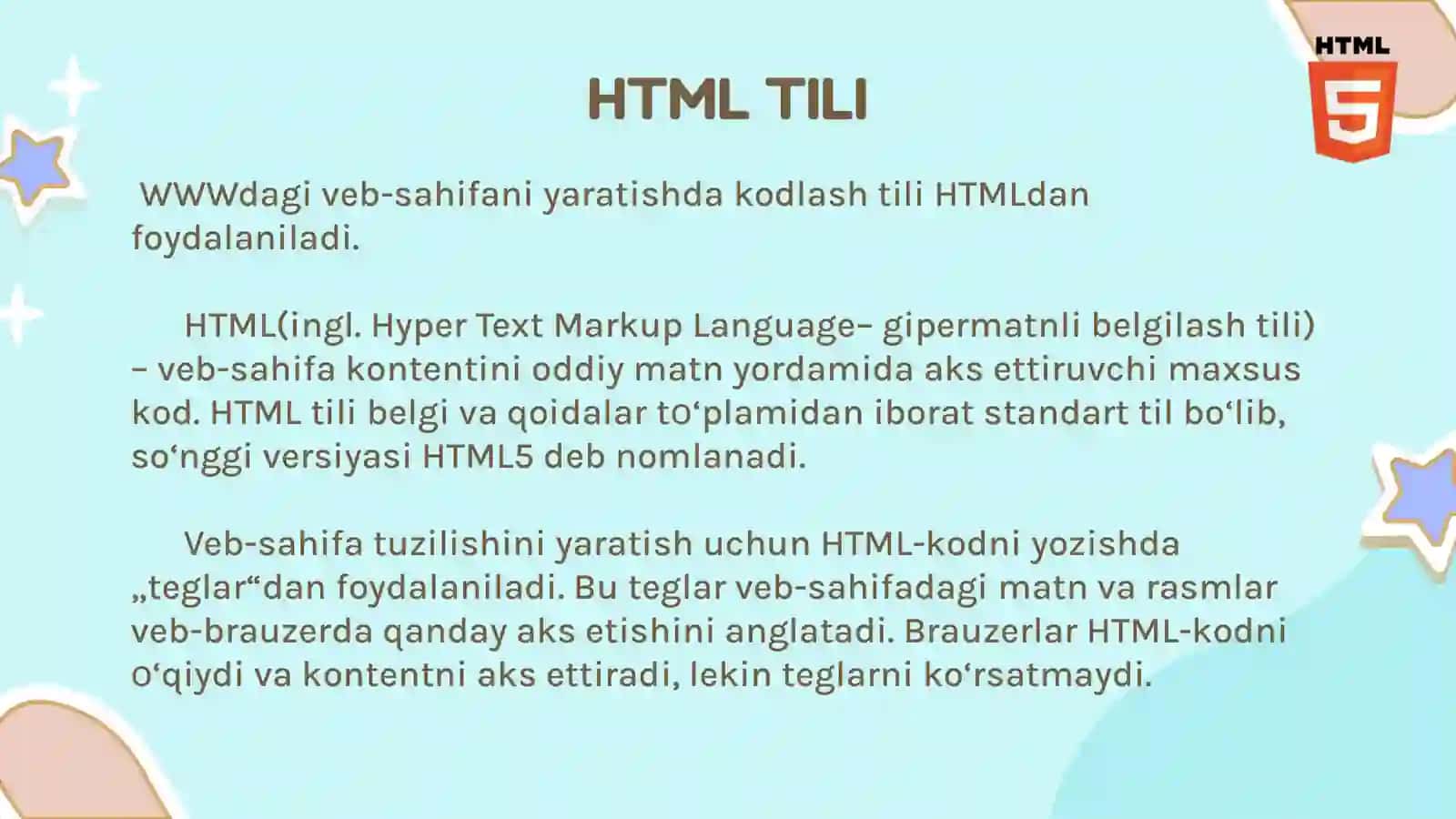 HTML TILI 3