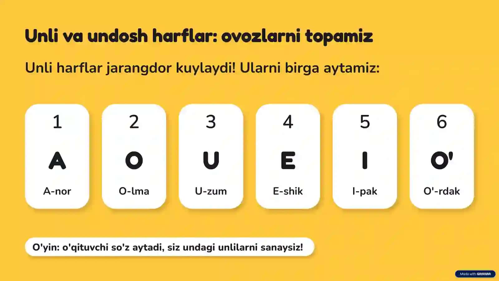 Sehrli alifbo va raqamlar olami 3