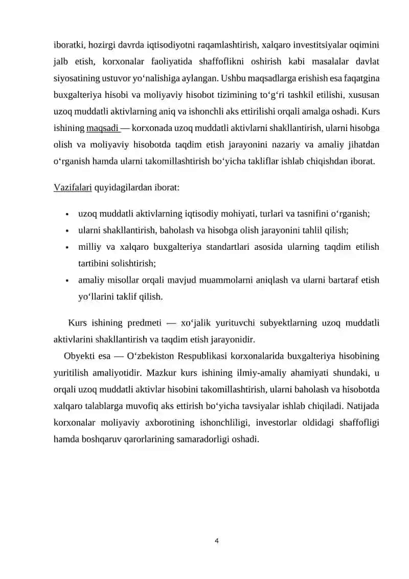 Uzoq muddatli Aktivlarni tuzish va taqdim etish tartibi 3