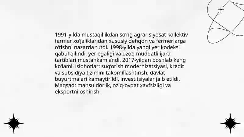 Respublika qishloq xo'jaligi 3