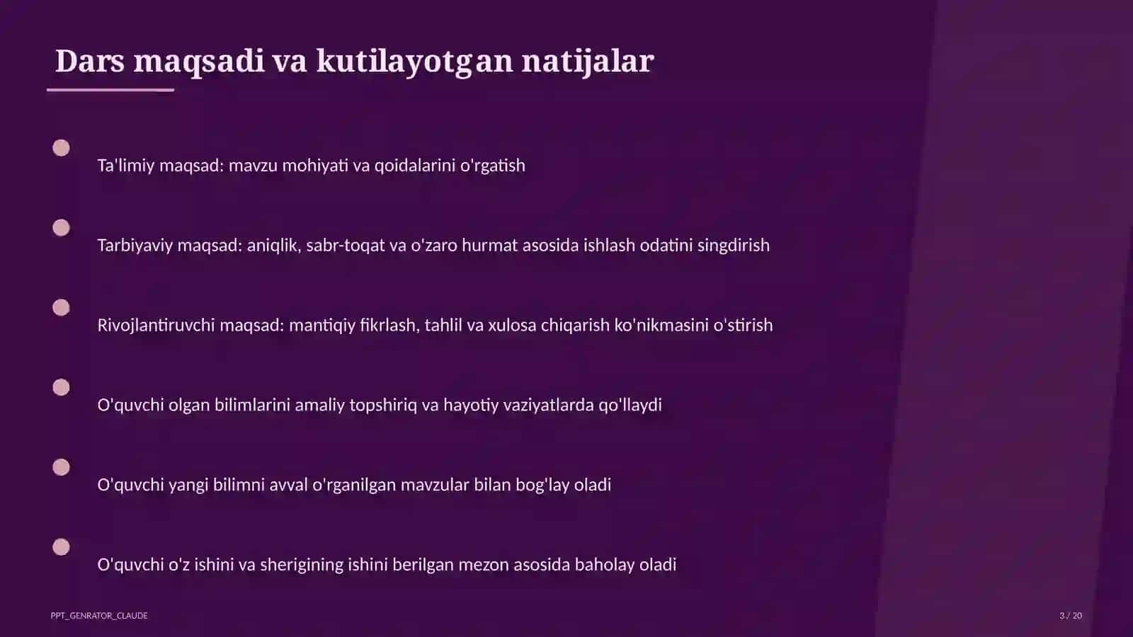 O'zbekiston aholisi va demografik jarayonlar (9-sinf) 3