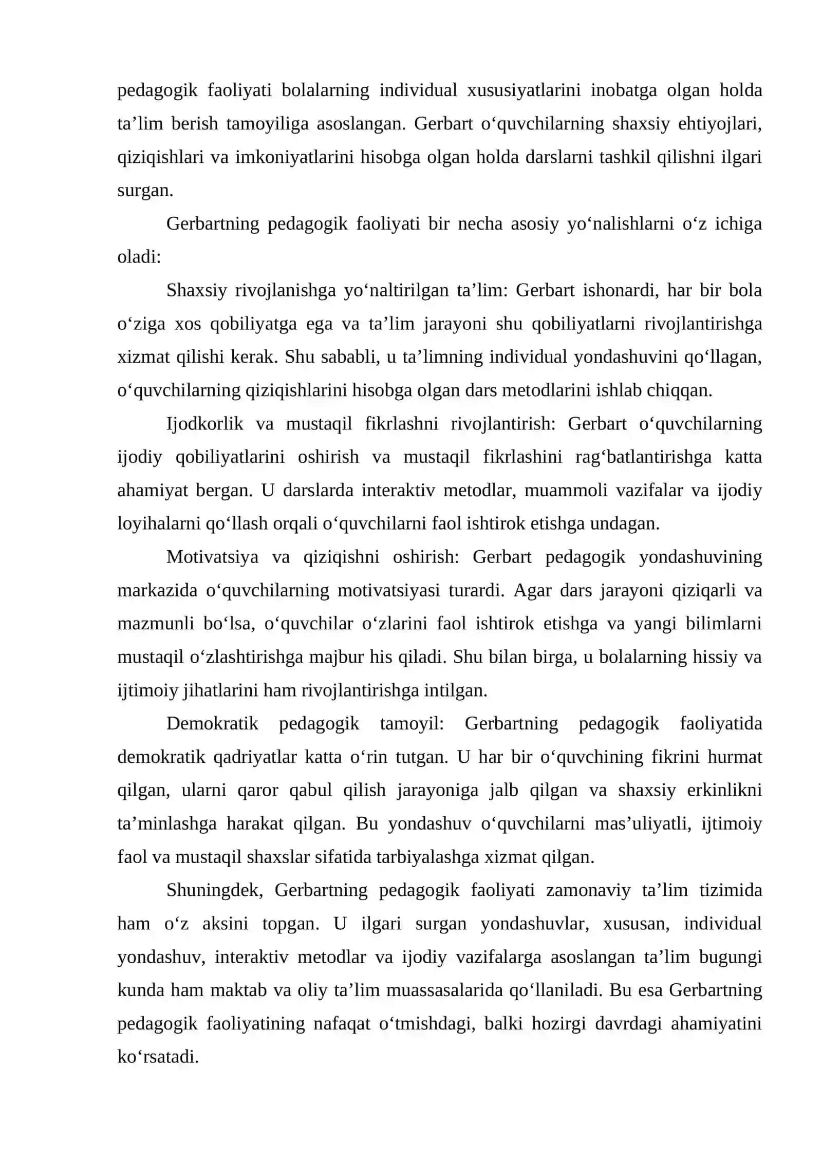 Logan Gerbartning pedagogik faoliyati 3