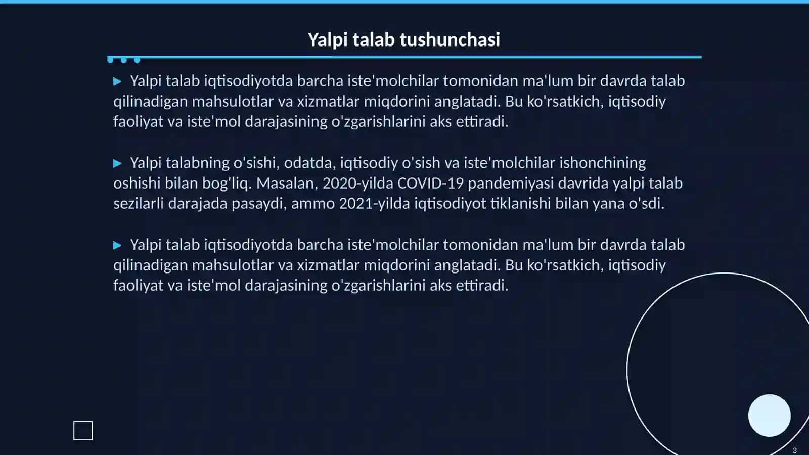 Yalpi talab va yalpi taklif 3