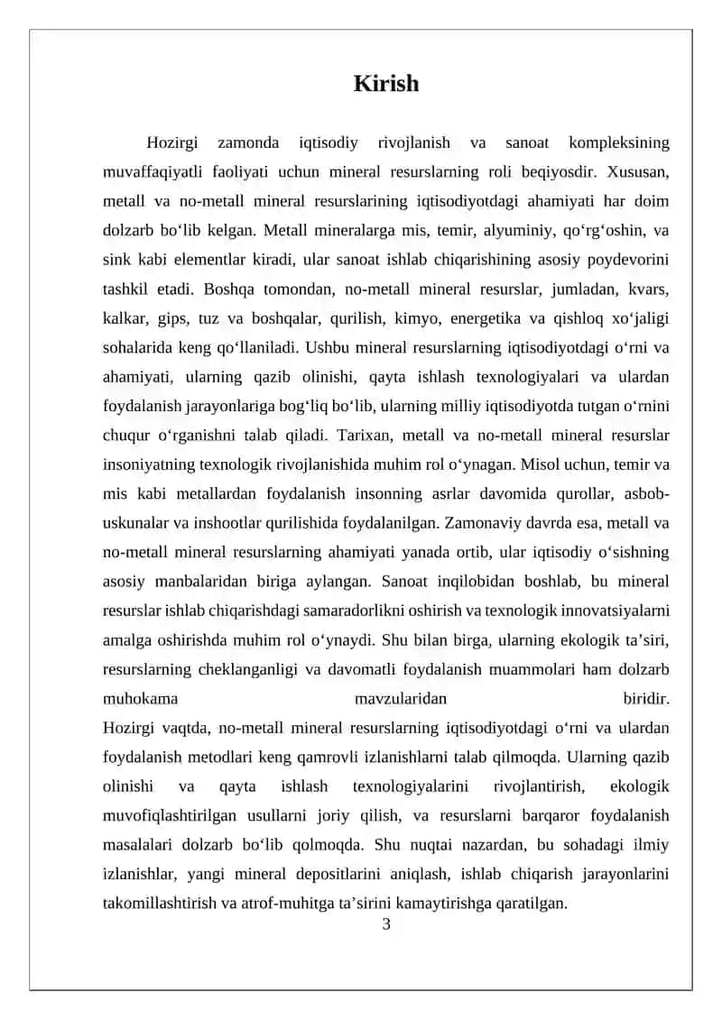 NORUDA METALLARNING XALQ XOʻJALIGIDAGI OʻRNI 3