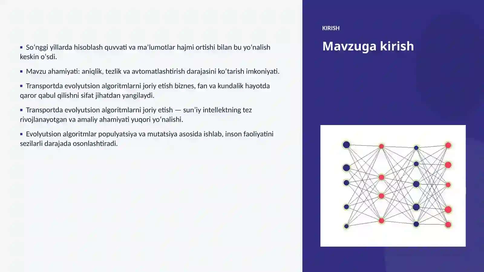 SUNʼIY INTELLEKT • PROFESSIONAL TAQDIMOT 3