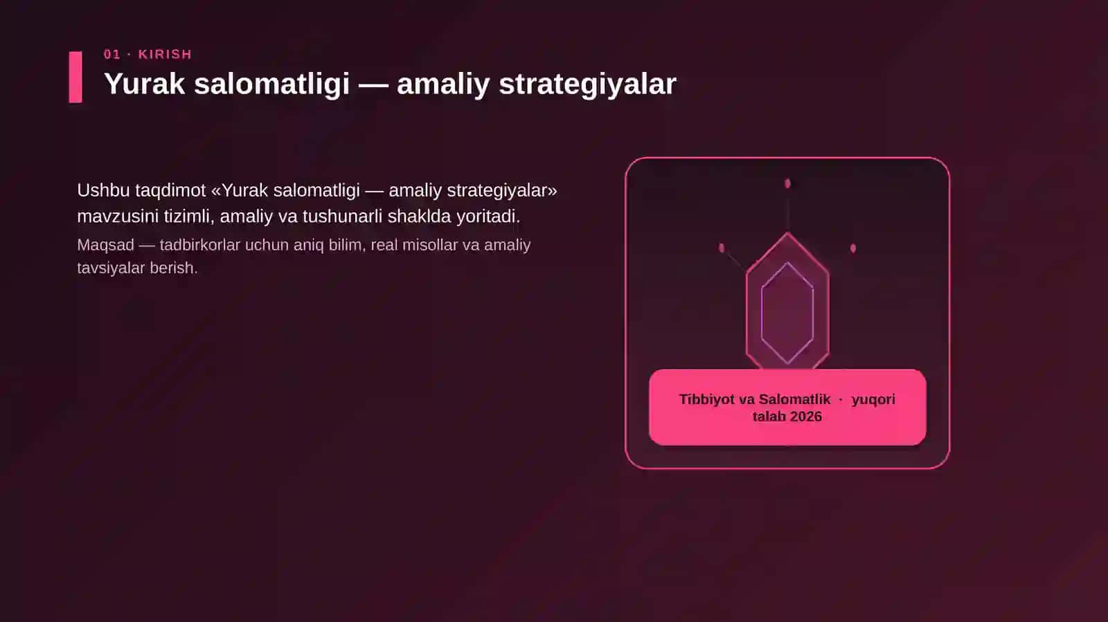 Yurak salomatligi — amaliy strategiyalar 3