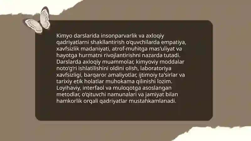 Kimyoviy ta'limni gumanitarlashtirish va insonparvarlashtirish 3