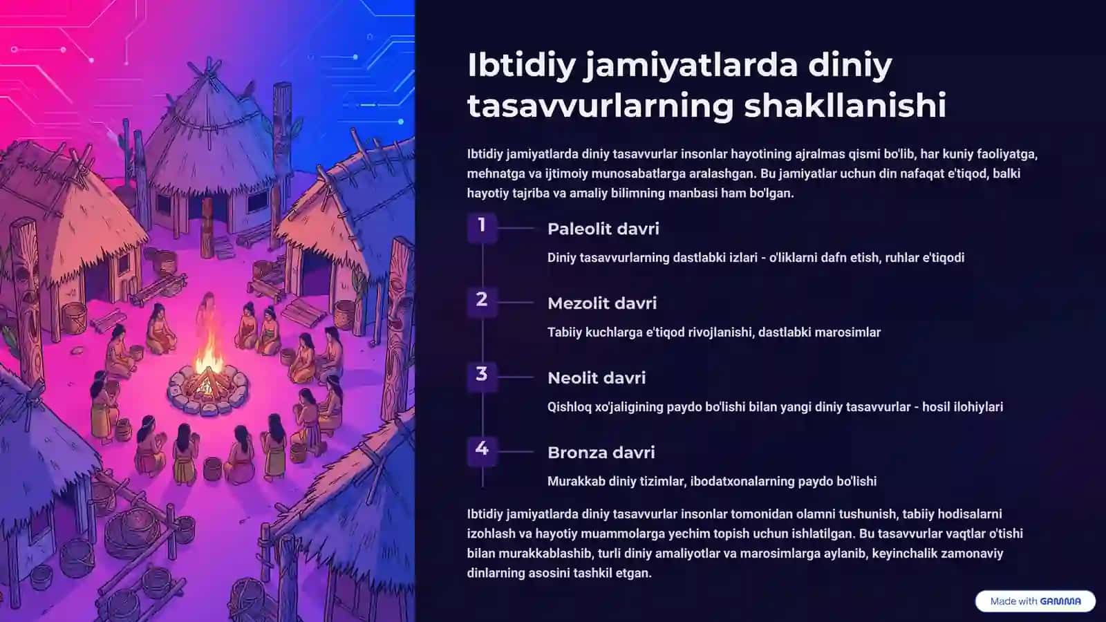 Ilk diniy tasavvurlar insoniyatning ruhiy izlanishlari 3