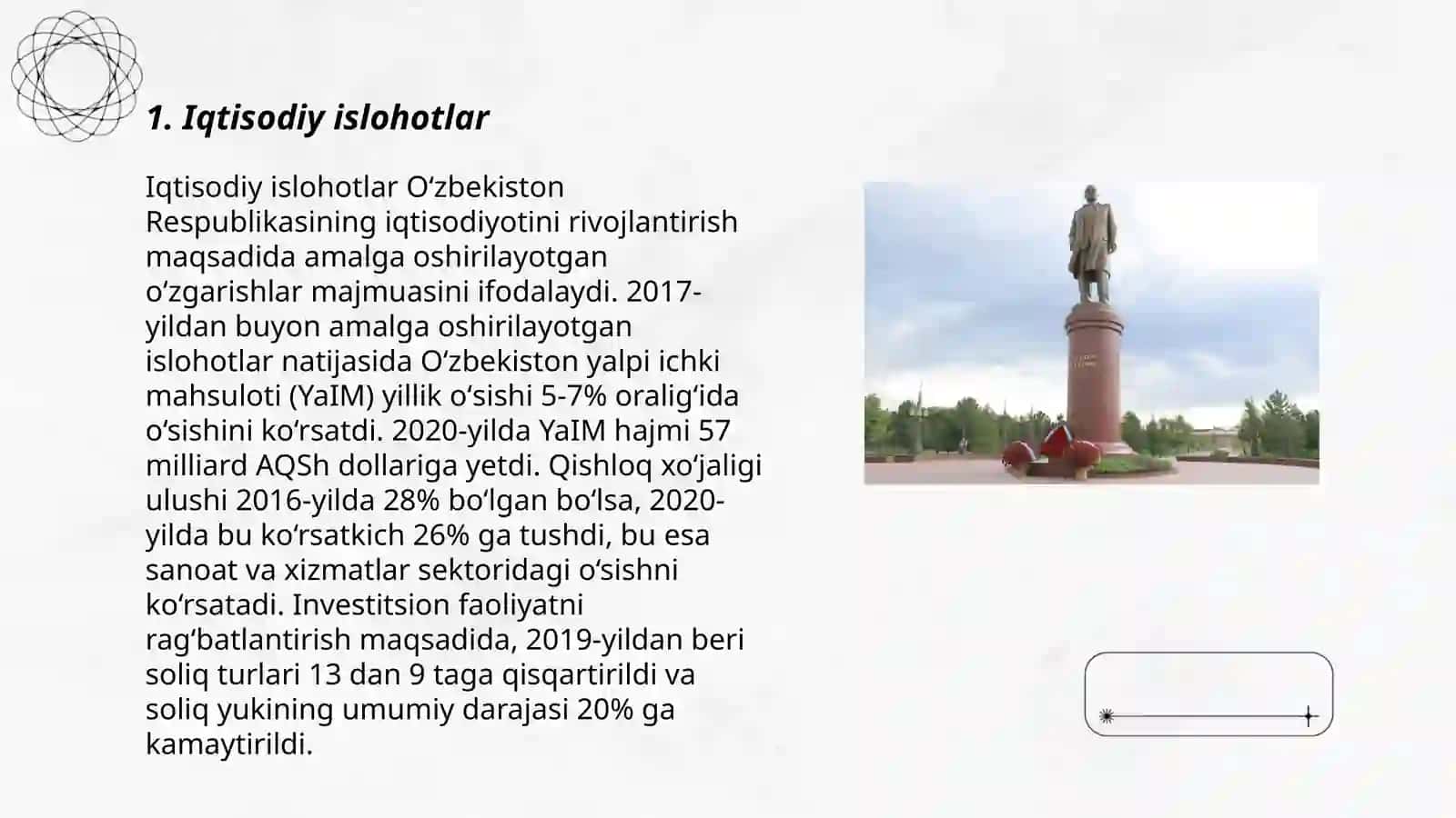 Dastlabki islohotlar 3