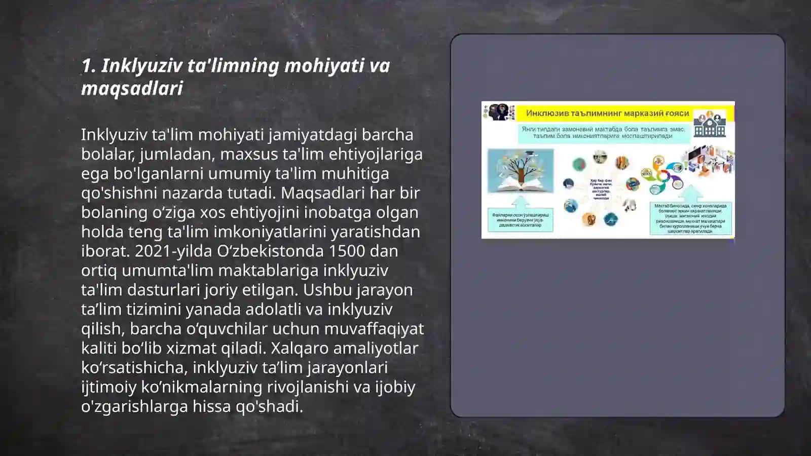 Imkoniyati cheklangan bolalarni samarali inklyuziv ta'lim olishning asosiy shartlari 3