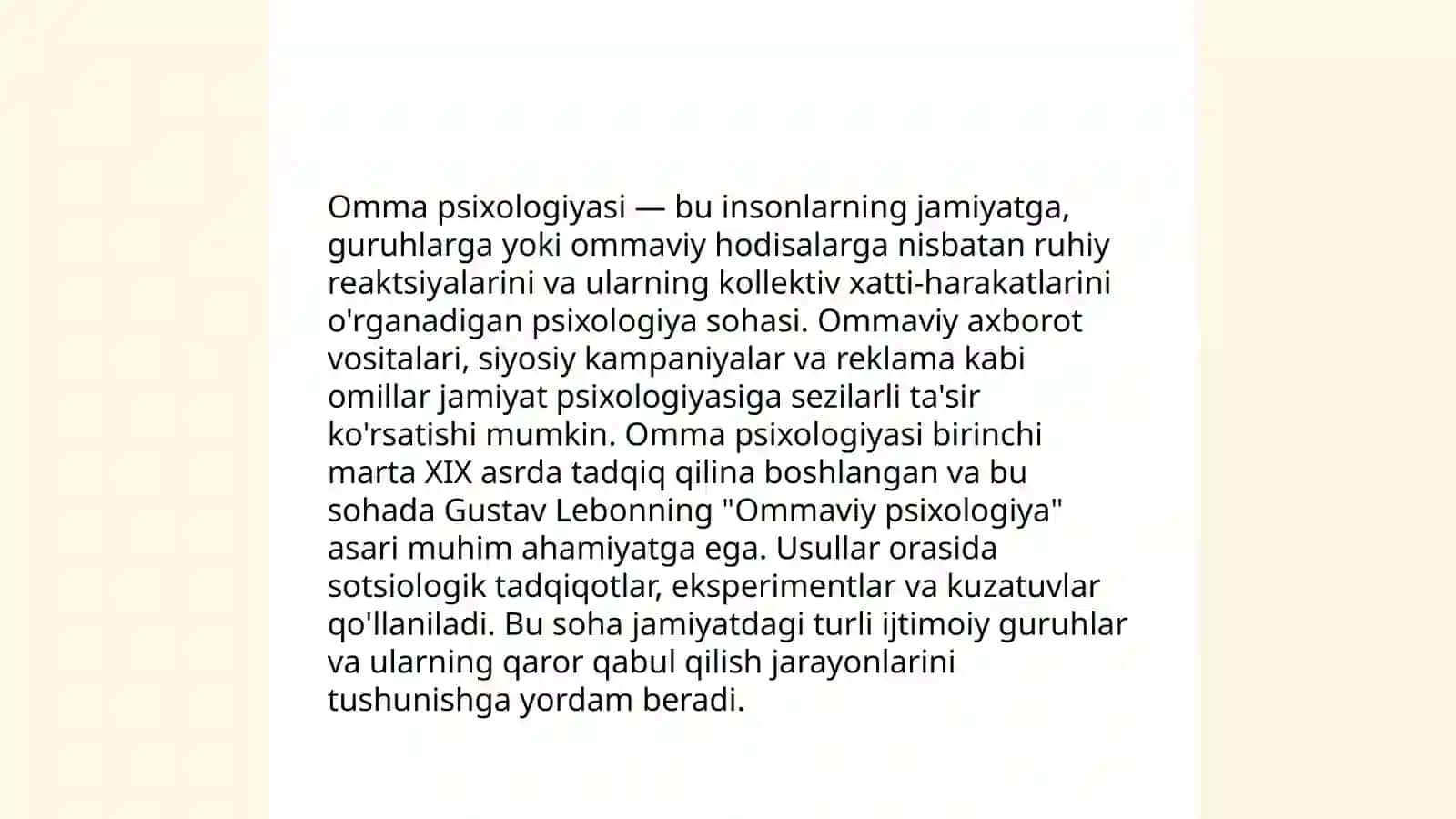 Omma psixalogiyasi 3