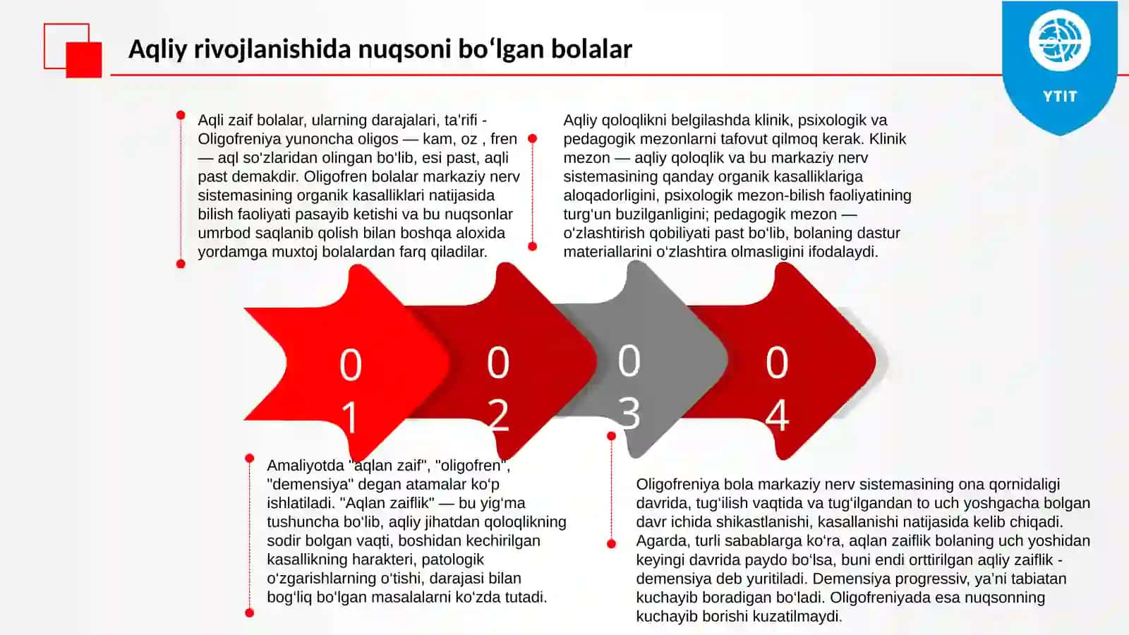 Aqliy rivojlanishida nuqsoni bo‘lgan bolalar 3