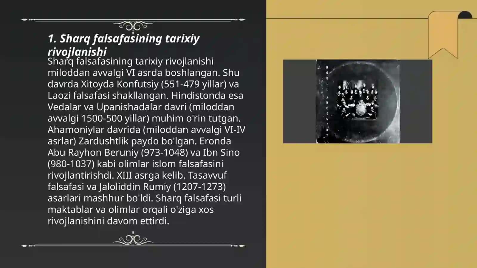 Sharq falsafasi va uning taraqqiyotdagi roli 3