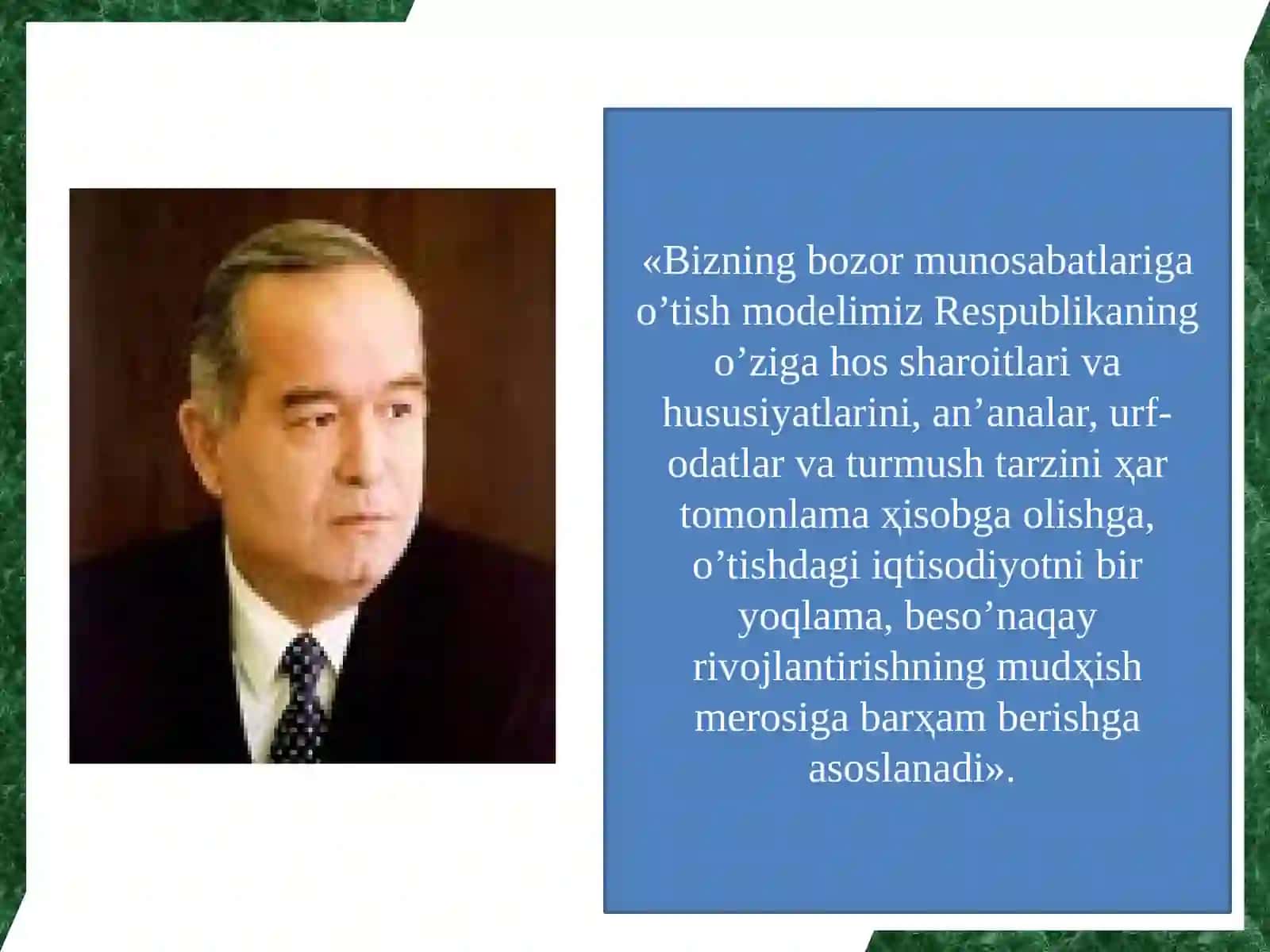 Bozoriqtisodiyotiga o’tish davrida uning O’zbekistondagi xususiyatlari 3