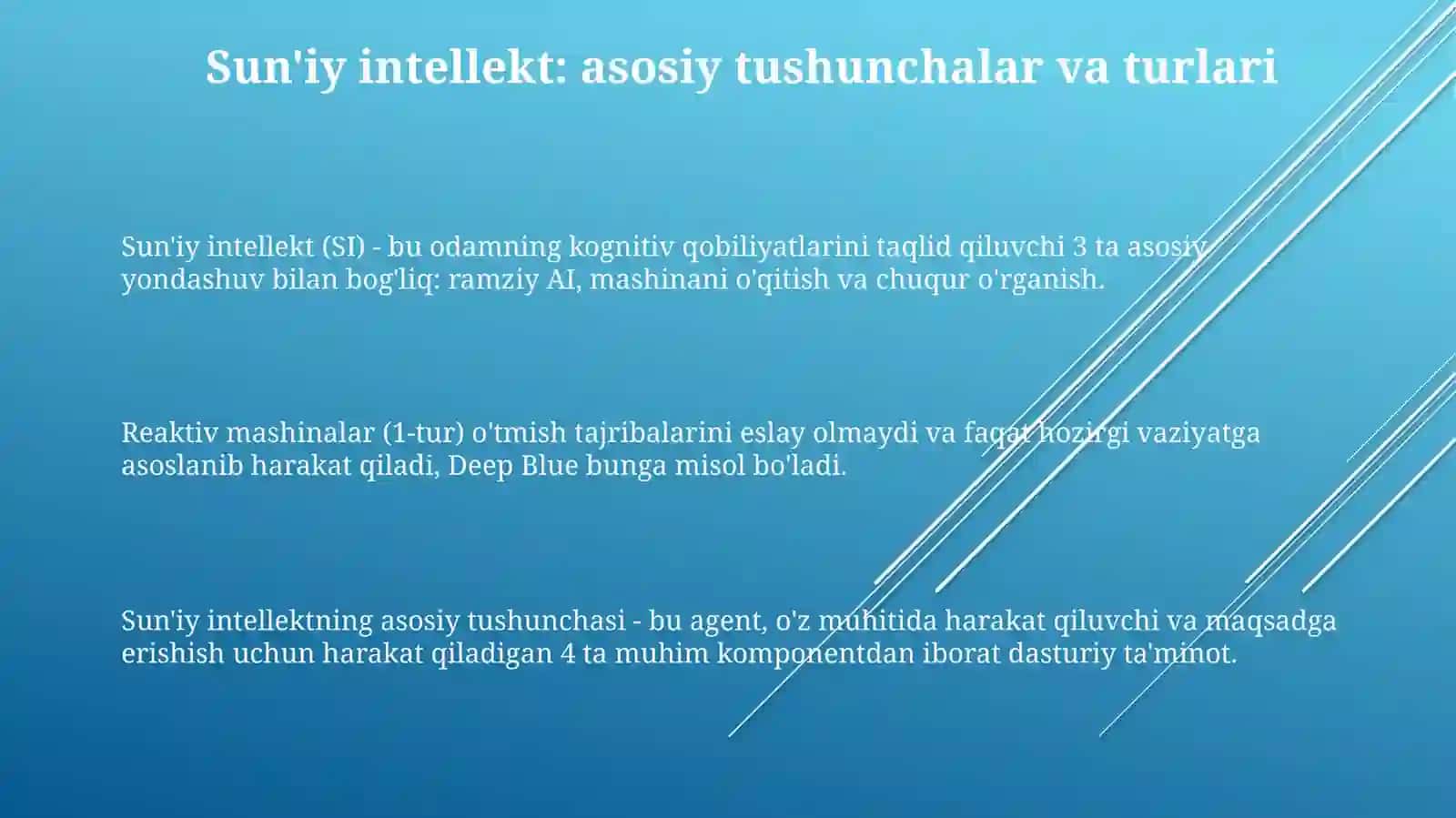 Sun'iy intellekt 3